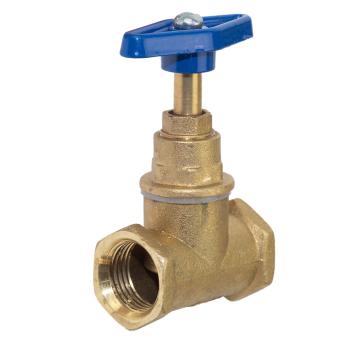 Клапан (вентиль) запорный латунный 15Б3р Ду 50 (1/2") Ру 16