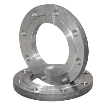 Фланец сталь 09Г2С плоский Ду 200 Ру 10 ГОСТ 33259 без обработки