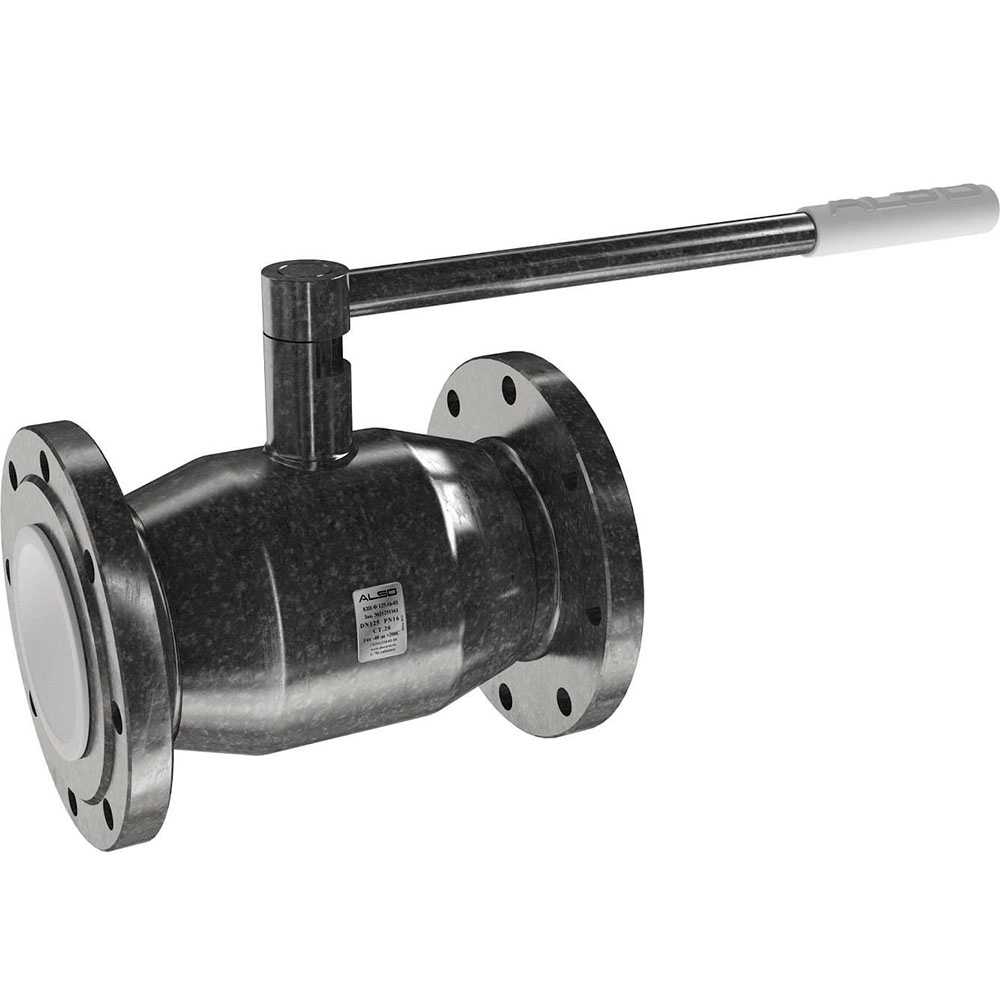 Кран шаровой стальной фланцевый ALSO КШ.Ф.П.  Ду 65 Ру 16