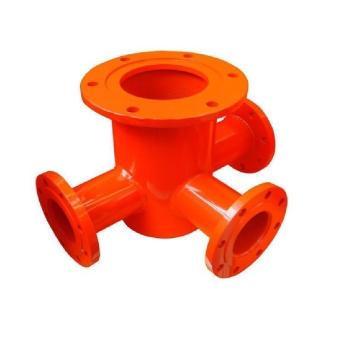 Подставка пожарная стальная ППТФ 100х100 Ру 10 Техкомплект (усиленная)