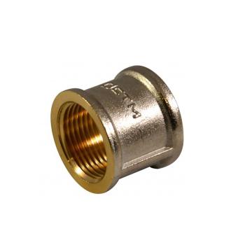 Муфта прямая латунь ВР/ВР Ду 40 (1 1/2")