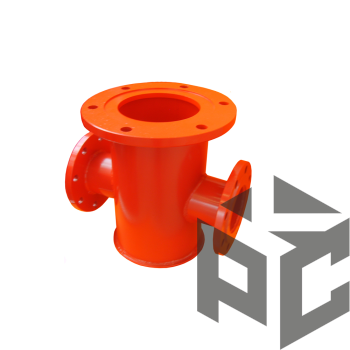 Подставка пожарная стальная ППДФ 250 Ру 10 Техкомплект (усиленная) от производителя "Рускон"