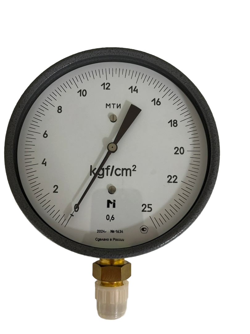Манометр МТИф 0-16 кгс/см2 кт.0,6 d.160 IP54 M20*1,5 РШ УХЛ1
