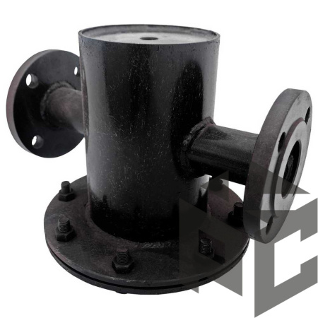 Грязевик вертикальный фланцевый Ду 100 Ру 16 Техкомплект от производителя "Рускон"