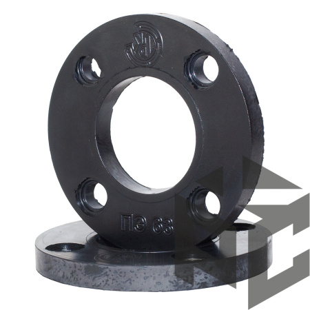 Фланец с полимерным покрытием Ду 50 (ПЭ 63) Ру 10-16 (5 мм) Техкомплект от производителя "Рускон"