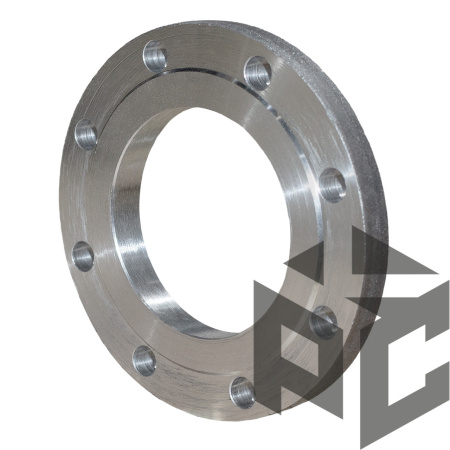 Фланец сталь 09Г2С плоский Ду 100 Ру 10 ГОСТ 33259 без обработки от производителя "Рускон"
