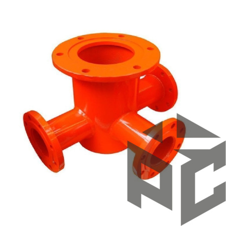 Подставка пожарная стальная ППТФ 500х500 Ру 10 Техкомплект от производителя "Рускон"